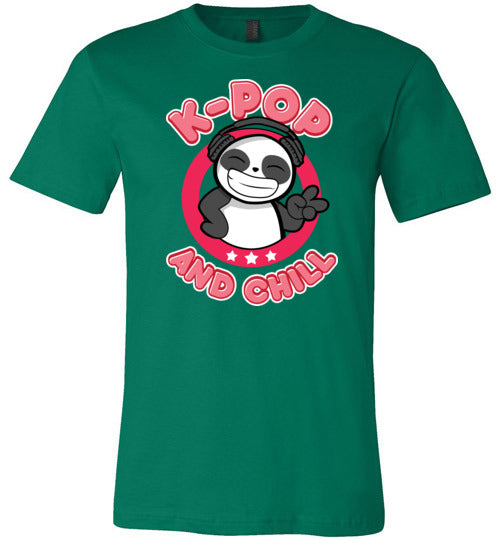 Kpop And Chill Panda Canvas