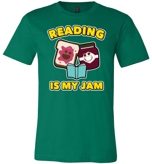 Reading Is My Jam Canvas