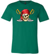 Pirate Skull Crossed Swords Canvas