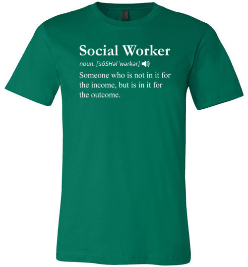 Social Worker Definition Canvas