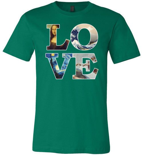 Love Art Masterpieces Canvas