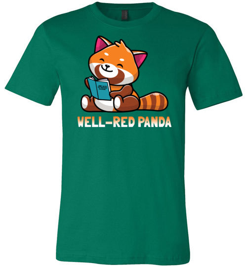 Well Red Panda Canvas