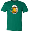 Sloth Beer Canvas
