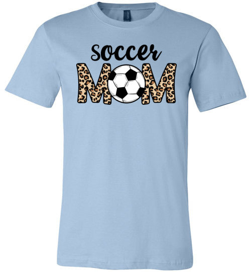 Soccer Mom Leopard Print Canvas