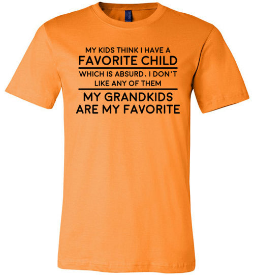 Favorite Child Grandkids Canvas