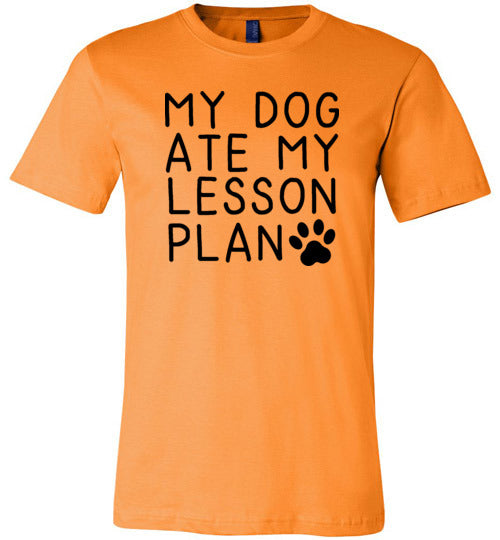 My Dog Ate My Lesson Plan Canvas