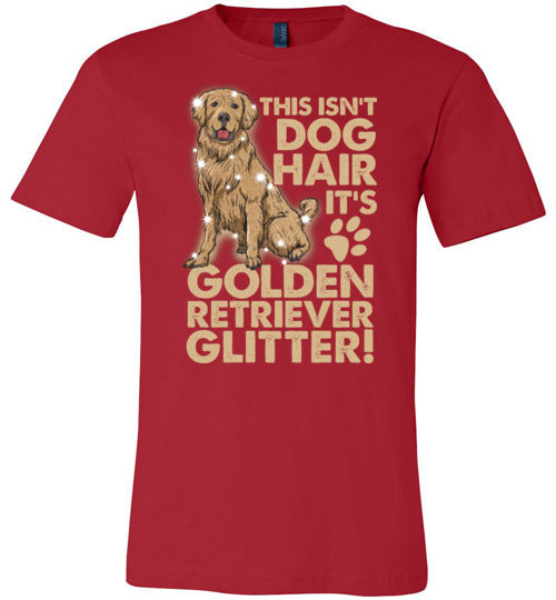 Golden Retriever Glitter Canvas