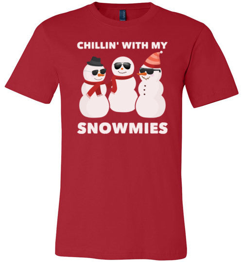 Chillin With My Snowmies Canvas