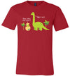 Atheist Dinosaur Canvas