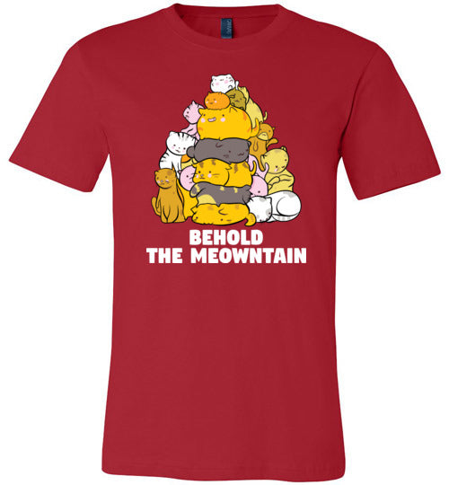 Behold The Meowntain Canvas