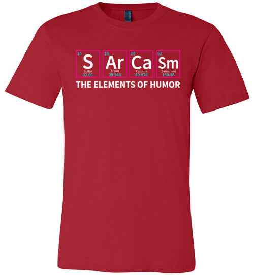 Sarcasm Periodic Table Chemistry Canvas