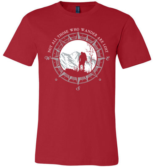 Hiking Not All Those Who Wander Are Lost Canvas