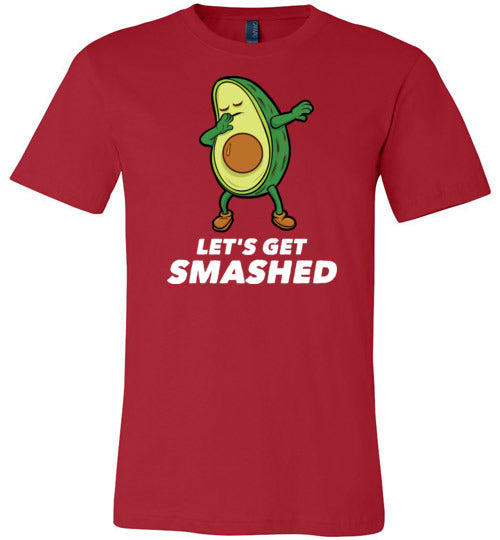 Avocado Lets Get Smashed Canvas