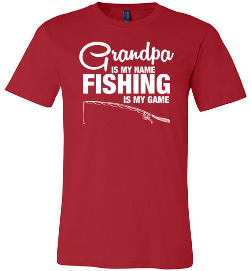 Grandpa Fishing Game Canvas