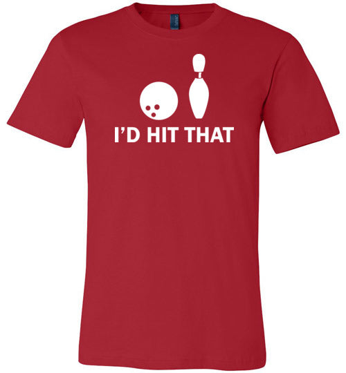 Bowling Hit That Canvas