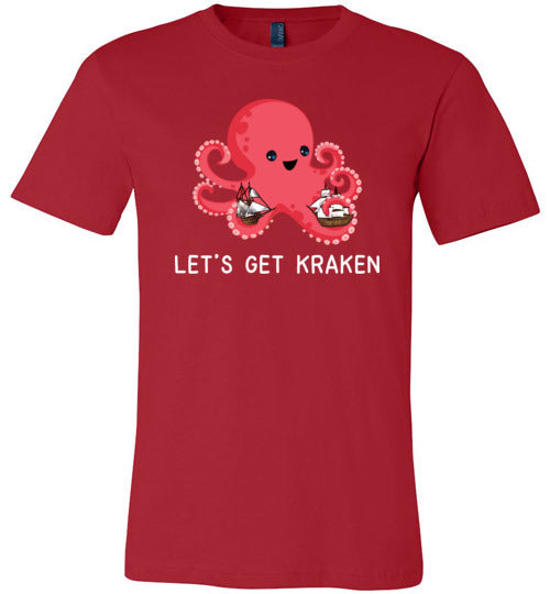 Let's Get Kraken Old Ships Canvas