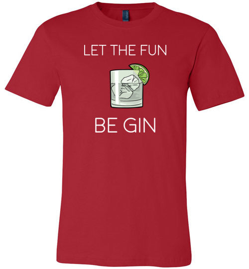 Let The Fun Be Gin Canvas