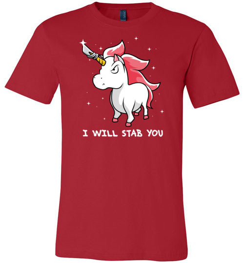 Unicorn Will Stab You Canvas