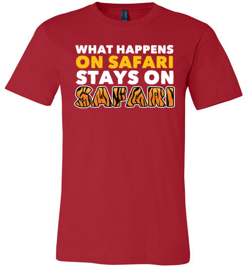 Stays On Safari Canvas