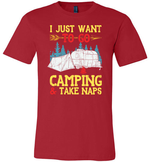 Camping and Naps Canvas
