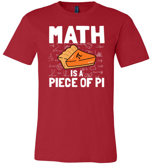 Math is a piece of pi Canvas