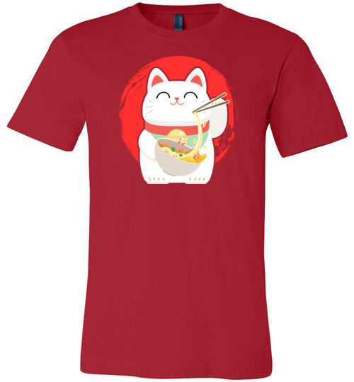 Lucky Ramen Cat Canvas