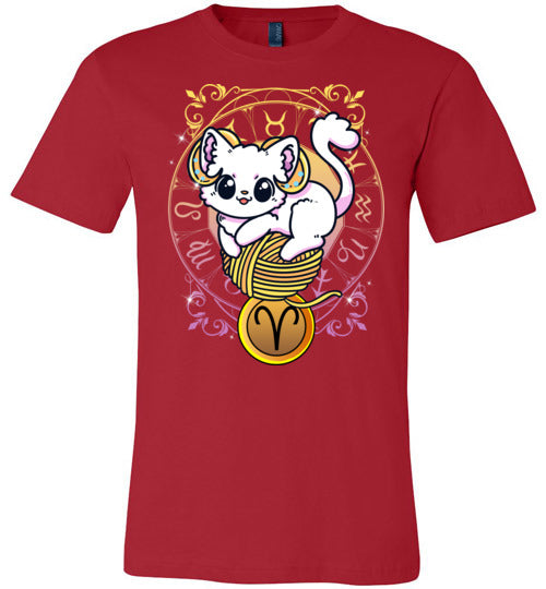 Cat Zodiac Aries Canvas