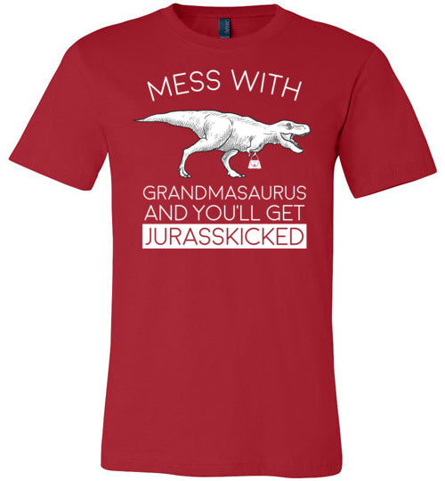 Grandmasaurus Jurasskicked Canvas