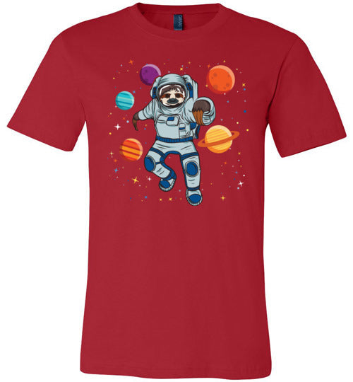 Sloth In Space Canvas