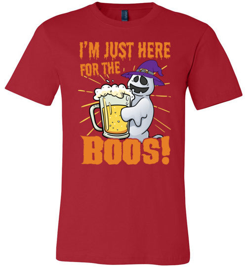 Just Here For The Boos Canvas