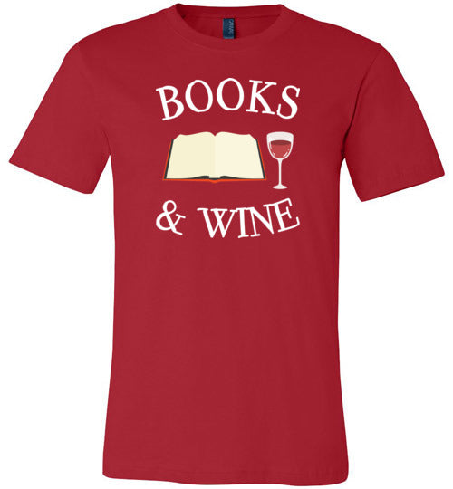 Books And Wine Canvas