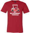 Golf Retirement Vehicle Canvas