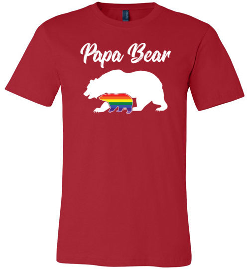 Papa Bear LGBT Canvas