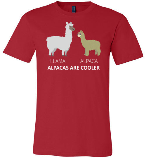Llama Alpacas Are Cooler Canvas