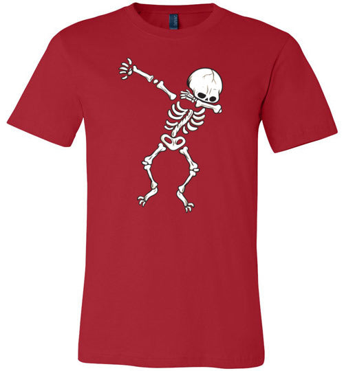 Dabbing Skeleton Canvas