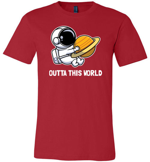 Astronaut Outta This World Canvas