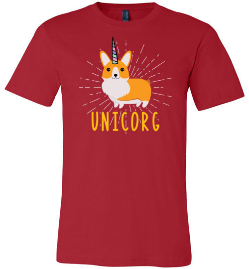Unicorn Corgi Unicorg Canvas