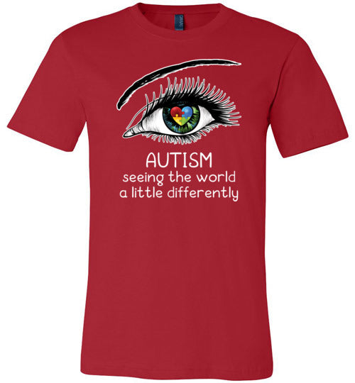 Autism Seeing The World Differently Canvas