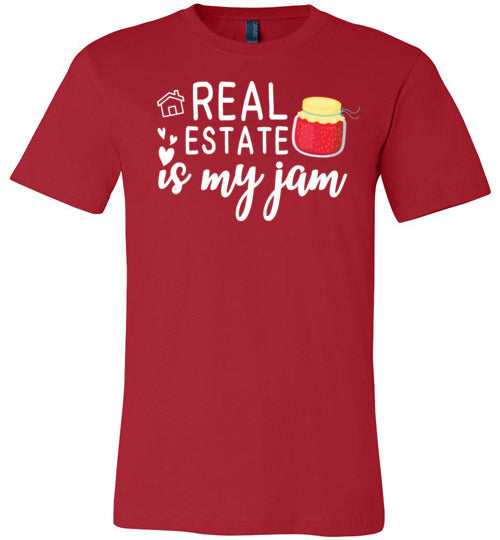 Real Estate Is My Jam Canvas