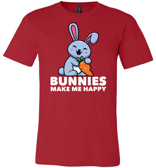 Bunnies Make Me Happy Canvas