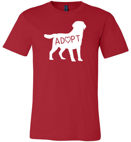 Adopt Dog Canvas