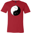 Cat Yin Yang Canvas