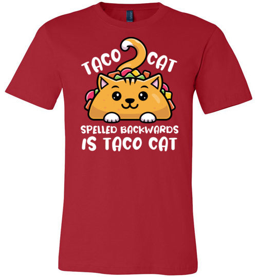 Taco Cat Spelled Backwards Canvas