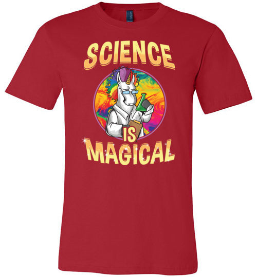 Unicorn Science Is Magical Canvas