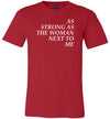 As Strong As Woman Canvas