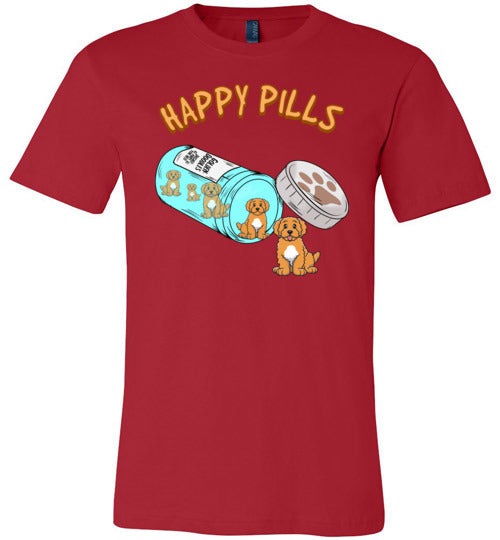 Goldendoodle Happy Pills Canvas