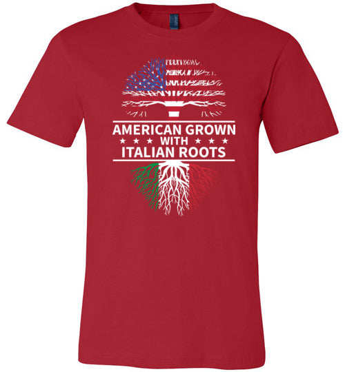 American Grown Italian Roots Canvas