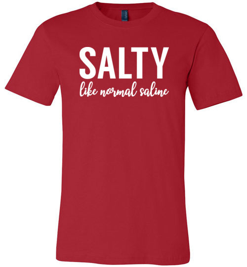 Salty Like Normal Saline Canvas