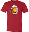Sloth Beer Canvas