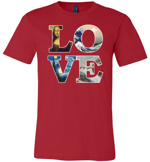 Love Art Masterpieces Canvas